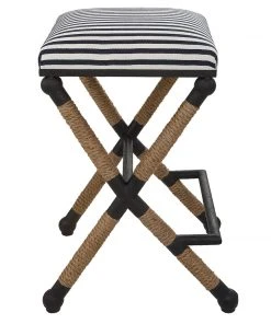 Uttermost Braddock Backless Counter Stool Bar & Counter Stools