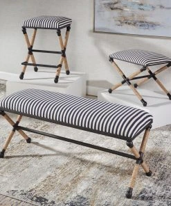 Uttermost Braddock Backless Counter Stool Bar & Counter Stools