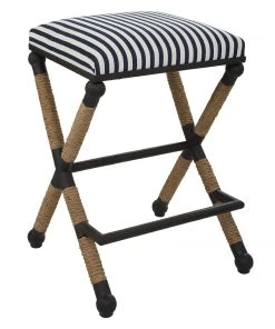 Uttermost Braddock Backless Counter Stool Bar & Counter Stools