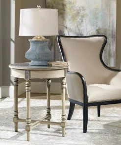 LIVING ROOM Uttermost Sandy Wing Back Armchair 14 LIVING ROOM Uttermost Sandy Wing Back Armchair