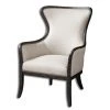 LIVING ROOM Uttermost Sandy Wing Back Armchair 1 LIVING ROOM Uttermost Sandy Wing Back Armchair