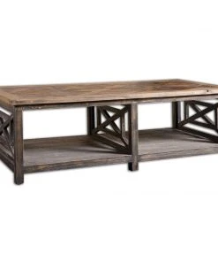 Uttermost Spiro Reclaimed Wood Cocktail Table LIVING ROOM