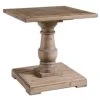 Uttermost Stratford Pedestal End Table LIVING ROOM