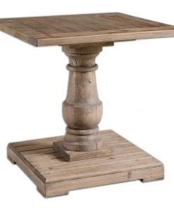 Uttermost Stratford Pedestal End Table LIVING ROOM