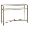 LIVING ROOM Uttermost Henzler Mirrored Glass Console Table