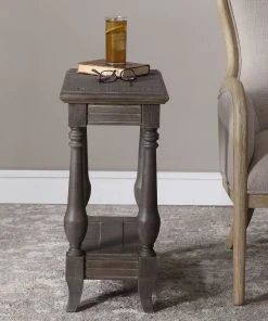 Uttermost Mardonio Distressed Accent Table