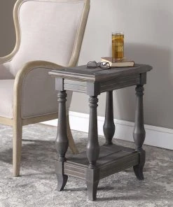 Uttermost Mardonio Distressed Accent Table