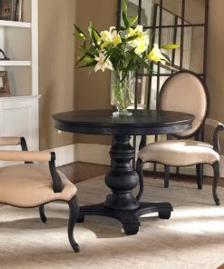 Uttermost Brynmore Wood Grain Round Table