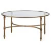 LIVING ROOM Uttermost Vitya Glass Coffee Table