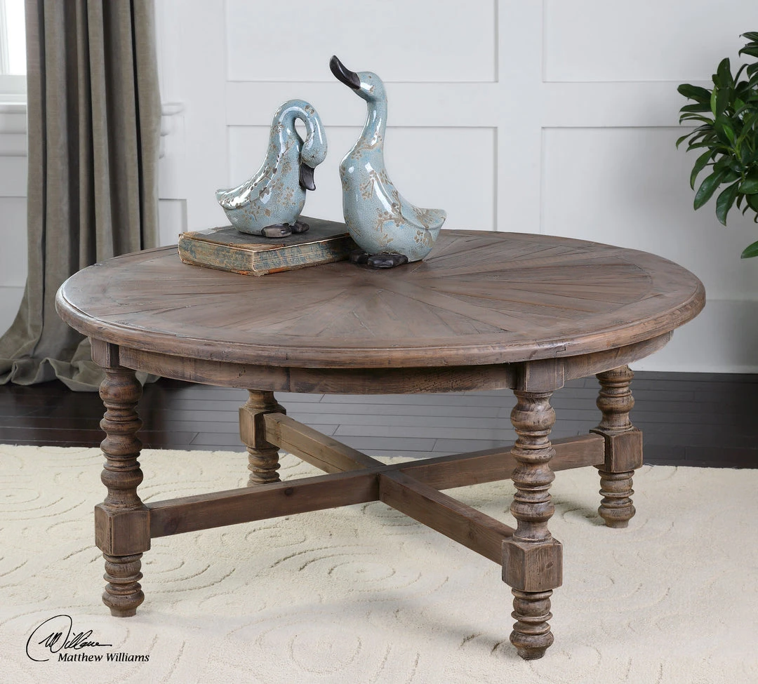 Uttermost Samuelle Wooden Coffee Table 4 Uttermost Samuelle Wooden Coffee Table