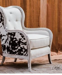 LIVING ROOM Uttermost Chalina High Back Armchair