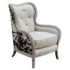 LIVING ROOM Uttermost Chalina High Back Armchair 1 LIVING ROOM Uttermost Chalina High Back Armchair