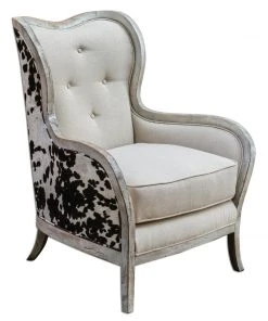 LIVING ROOM Uttermost Chalina High Back Armchair