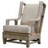 Uttermost Schafer Linen Armchair LIVING ROOM