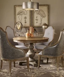 Uttermost Sylvana Wood Round Table
