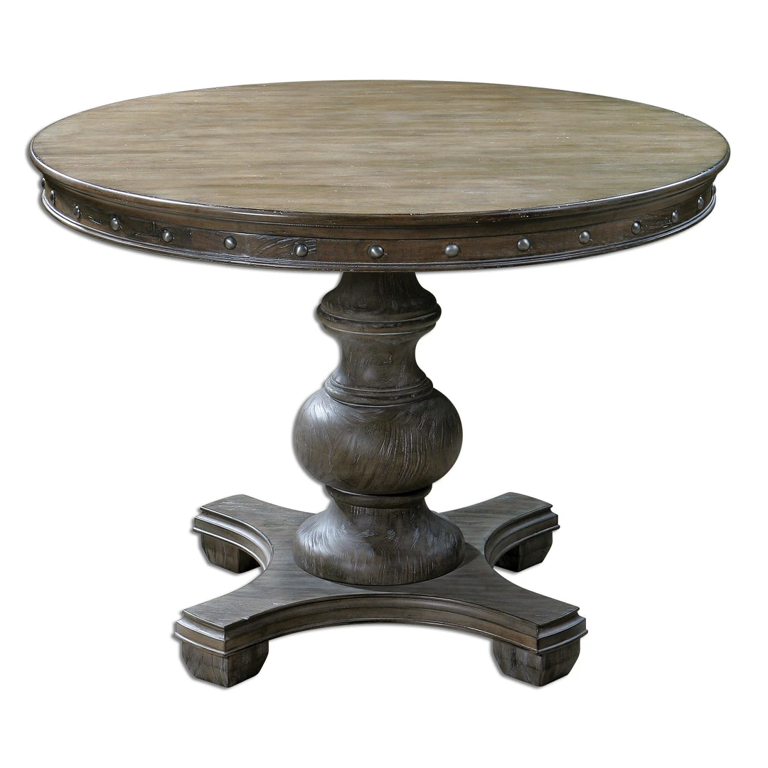 Uttermost Sylvana Wood Round Table 3 Uttermost Sylvana Wood Round Table