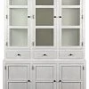 Noir Colonial Hutch, White Wash