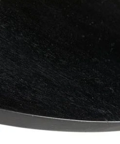 DINING ROOM Noir Gibraltar Bar Table, Hand Rubbed Black With Light Brown Trim