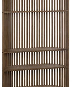 Noir Opal Bookcase, Teak HOME OFFICE