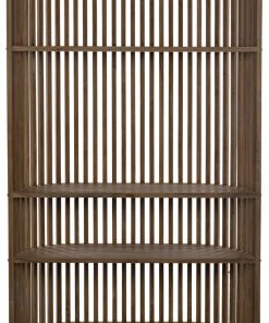 Noir Opal Bookcase, Teak HOME OFFICE