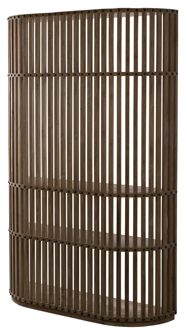 Noir Opal Bookcase, Teak HOME OFFICE 6 Noir Opal Bookcase, Teak HOME OFFICE