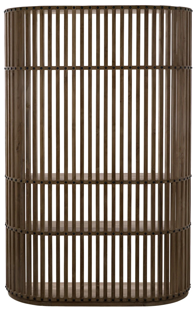 Noir Opal Bookcase, Teak HOME OFFICE 7 Noir Opal Bookcase, Teak HOME OFFICE