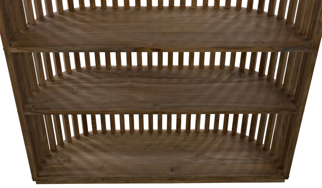 Noir Opal Bookcase, Teak HOME OFFICE 8 Noir Opal Bookcase, Teak HOME OFFICE