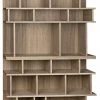 HOME OFFICE Noir Rashi Bookcase, Washed Walnut 1 HOME OFFICE Noir Rashi Bookcase, Washed Walnut