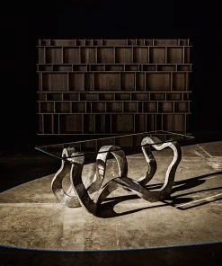 HOME OFFICE Noir Rashi Bookcase, Washed Walnut 12 HOME OFFICE Noir Rashi Bookcase, Washed Walnut