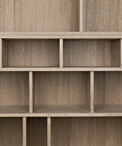 HOME OFFICE Noir Rashi Bookcase, Washed Walnut 14 HOME OFFICE Noir Rashi Bookcase, Washed Walnut