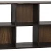 Noir Nico Bookcase, Ebony Walnut