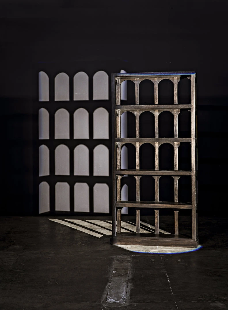 HOME OFFICE Noir Passage Bookcase, Ebony Walnut 5 HOME OFFICE Noir Passage Bookcase, Ebony Walnut