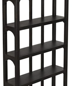HOME OFFICE Noir Passage Bookcase, Ebony Walnut 15 HOME OFFICE Noir Passage Bookcase, Ebony Walnut