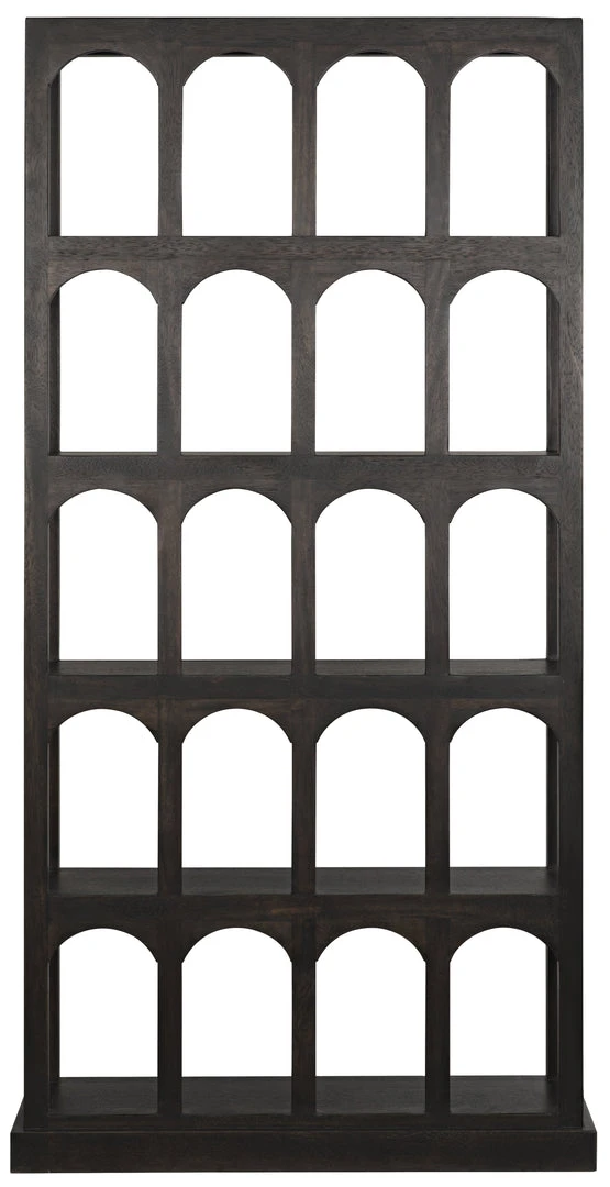 HOME OFFICE Noir Passage Bookcase, Ebony Walnut 9 HOME OFFICE Noir Passage Bookcase, Ebony Walnut