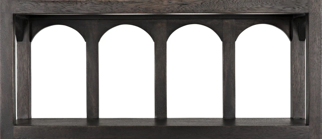 HOME OFFICE Noir Passage Bookcase, Ebony Walnut 10 HOME OFFICE Noir Passage Bookcase, Ebony Walnut