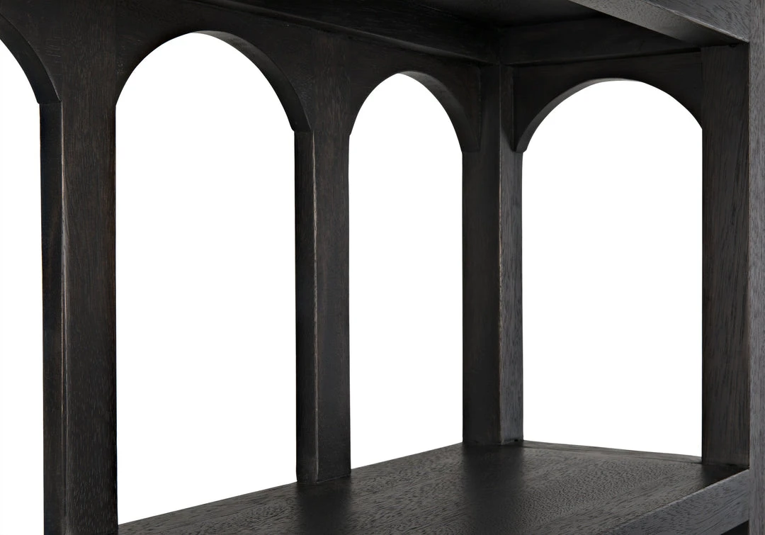 HOME OFFICE Noir Passage Bookcase, Ebony Walnut 11 HOME OFFICE Noir Passage Bookcase, Ebony Walnut