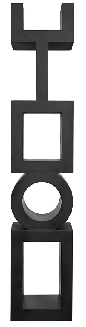 HOME OFFICE Noir Koko Bookcase, Black Metal 5 HOME OFFICE Noir Koko Bookcase, Black Metal