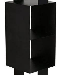 Noir Diem Bookcase, Black Metal