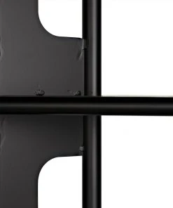 Noir Ochoa Bookcase, Black Metal 21 Noir Ochoa Bookcase, Black Metal