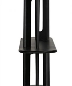 Noir Ochoa Bookcase, Black Metal 16 Noir Ochoa Bookcase, Black Metal