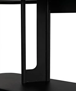 Noir Ochoa Bookcase, Black Metal 20 Noir Ochoa Bookcase, Black Metal