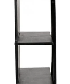 HOME OFFICE Noir Vetra Bookcase, Hand Rubbed Black