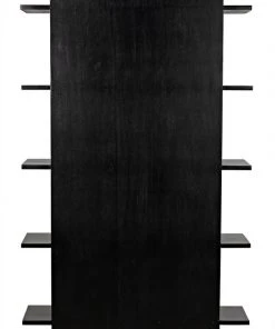 HOME OFFICE Noir Vetra Bookcase, Hand Rubbed Black