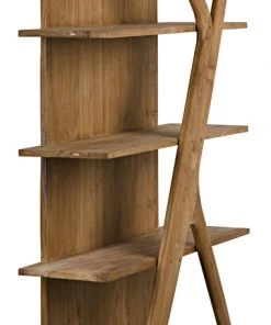 Noir Vetra Bookcase, Teak HOME OFFICE