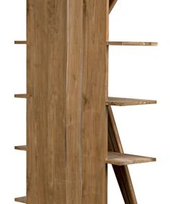 Noir Vetra Bookcase, Teak HOME OFFICE