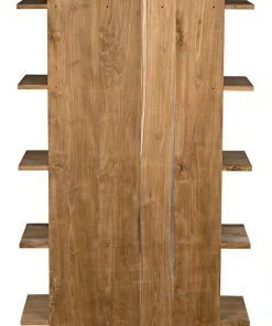 Noir Vetra Bookcase, Teak HOME OFFICE