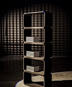 HOME OFFICE Noir Zane Bookcase, Pale 21 HOME OFFICE Noir Zane Bookcase, Pale