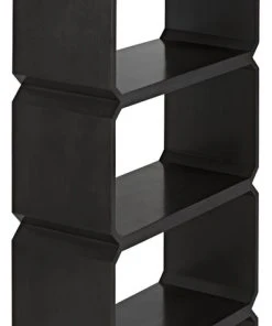 HOME OFFICE Noir Zane Bookcase, Pale 15 HOME OFFICE Noir Zane Bookcase, Pale