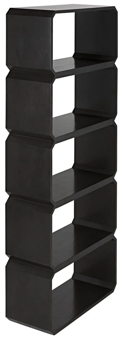 HOME OFFICE Noir Zane Bookcase, Pale 6 HOME OFFICE Noir Zane Bookcase, Pale