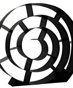 HOME OFFICE Noir James Metal Shelving, Black Metal